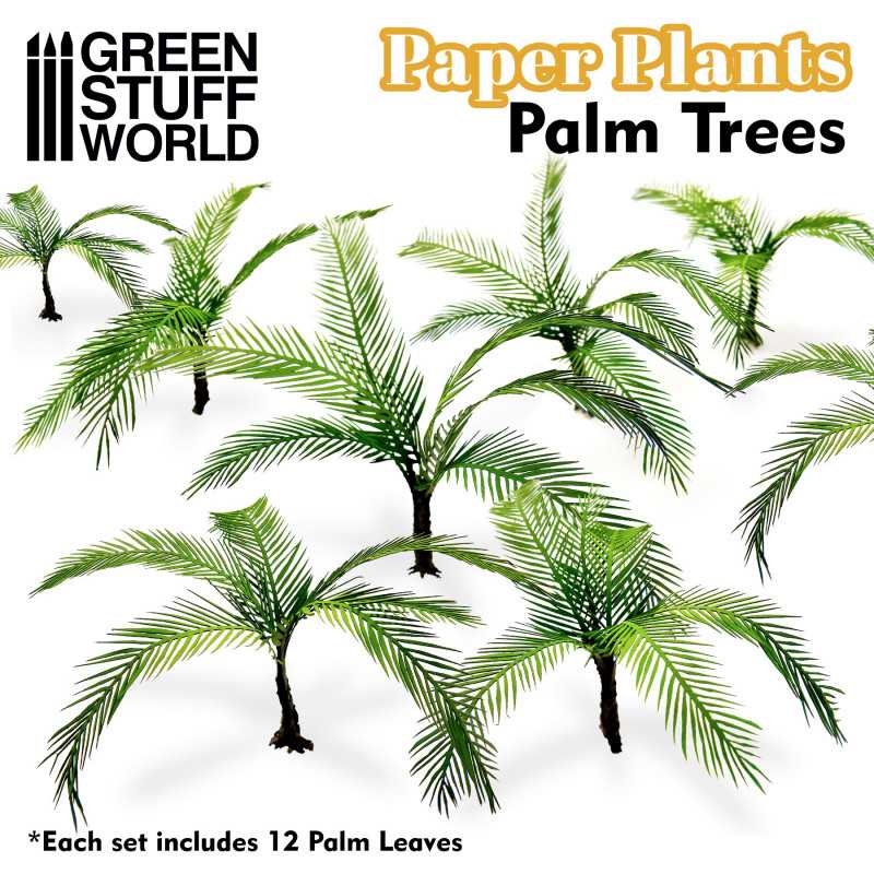 Green Stuff World - Paper Plants - Jungle Palm - Image 2