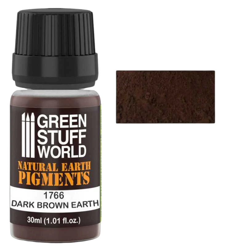 Green Stuff World - Pigment DARK BROWN EARTH