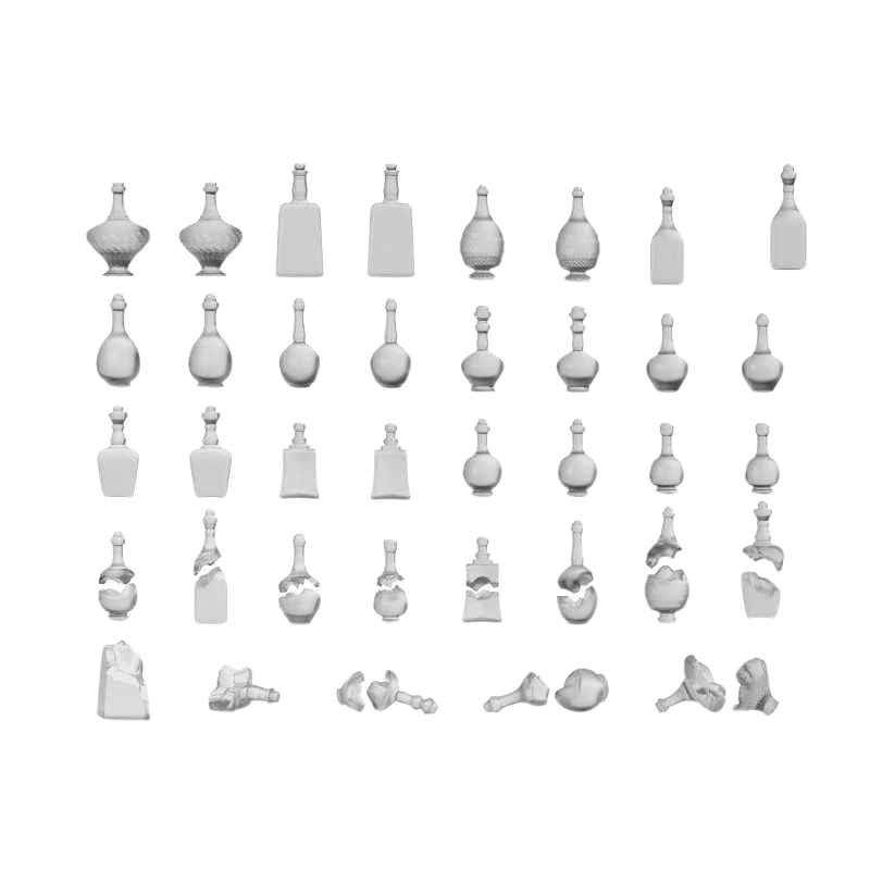 Green Stuff World - Potion and Liquor Bottles Resin Set
