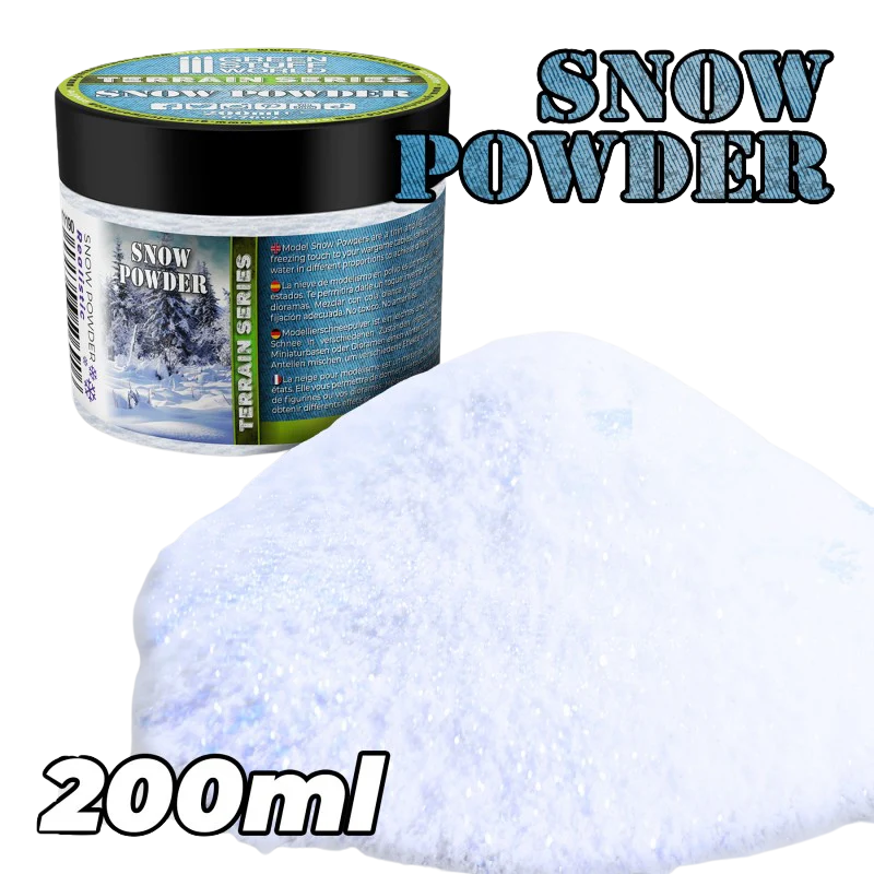 Green Stuff World - REALISTIC Model SNOW Powder 200ml