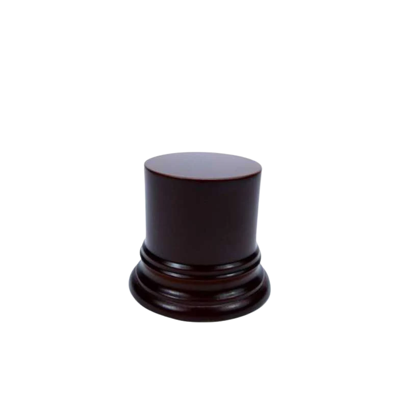 Green Stuff World - Round Display Plinth 4.5 cm - Hazelnut Brown
