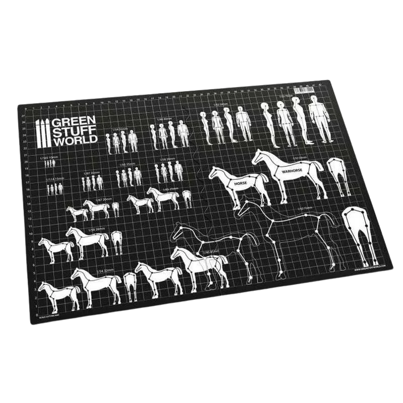 Green Stuff World - Scale Cutting Mat A3