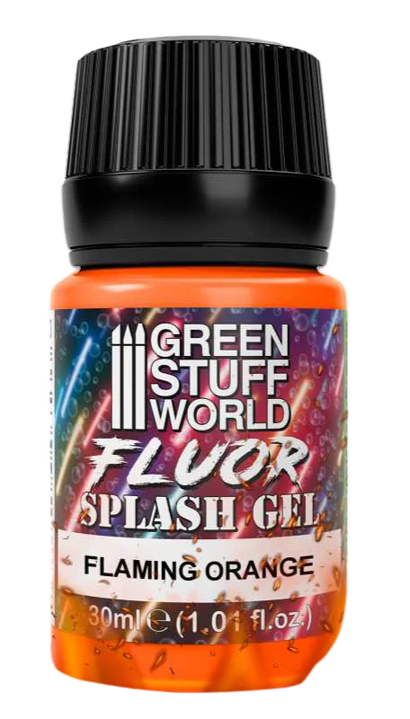 Green Stuff World - Splash Gel - Flaming Orange