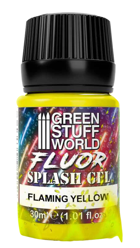 Green Stuff World - Splash Gel - Flaming Yellow