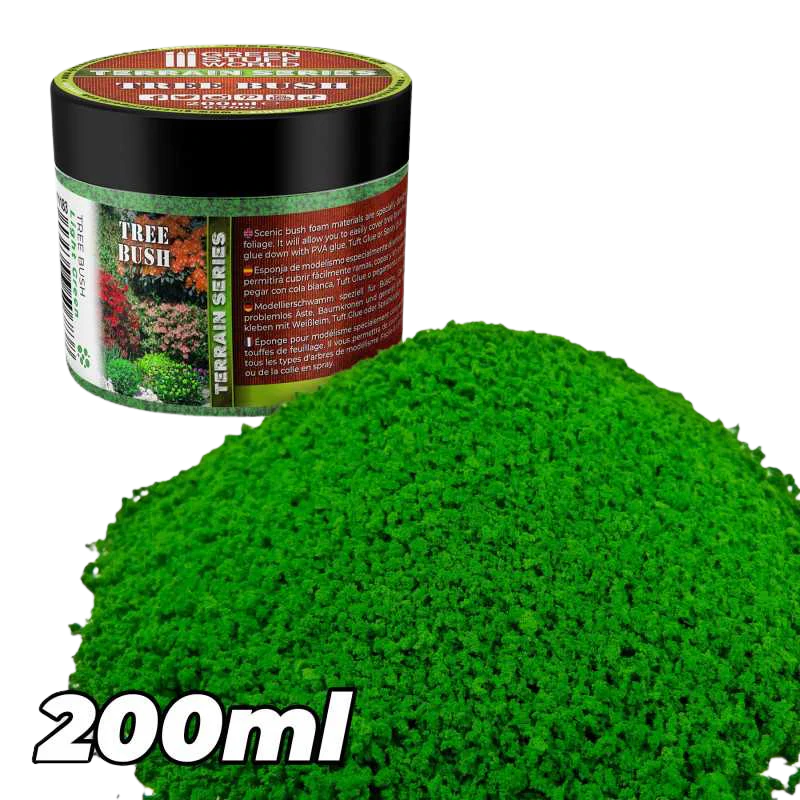 Green Stuff World - Tree Bush Clump Foliage - Medium Green - 200ml