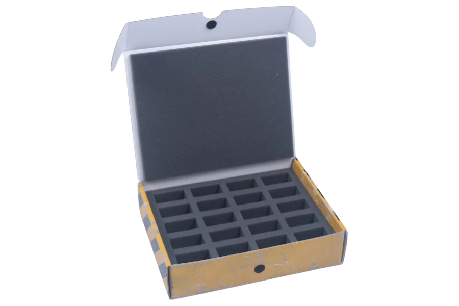 Half-sized Small Box for 20 miniatures on 25 mm bases