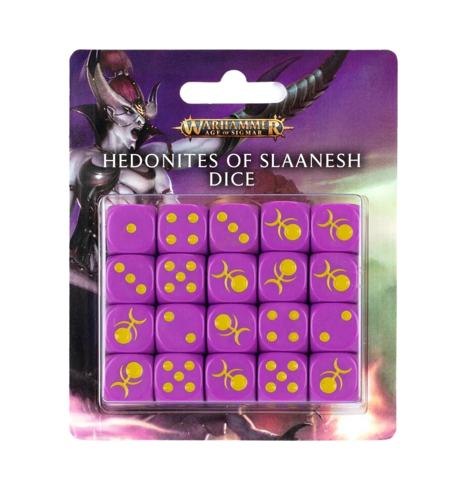 Hedonites of Slaanesh Dice Set