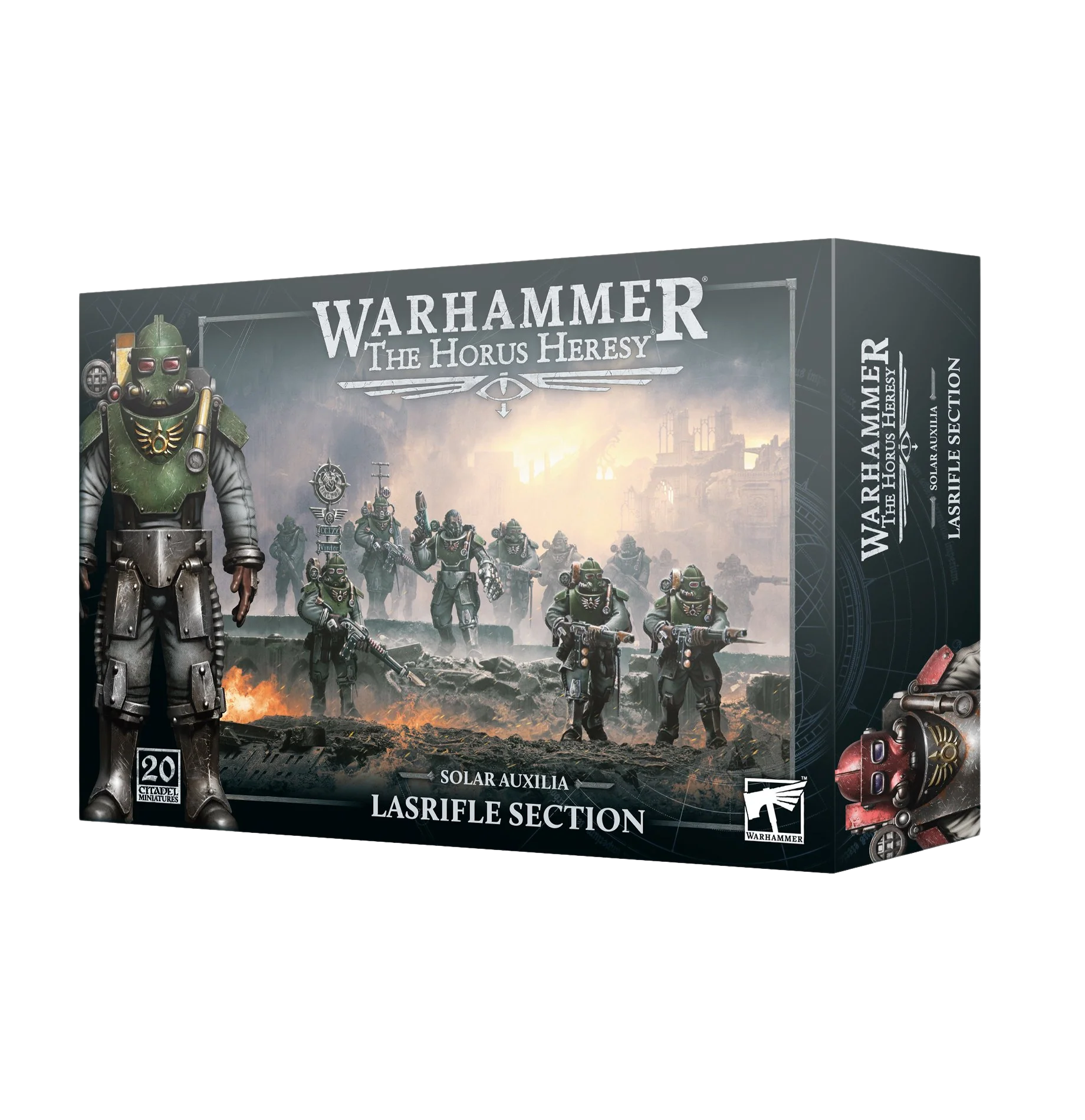 HORUS HERESY: SOLAR AUXILIA LASRIFLE SECTION