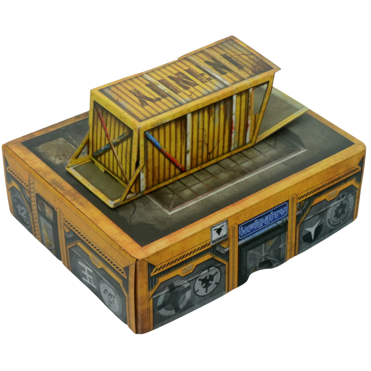 Infinity Action Box with additional metal plate at the back side - Image 3