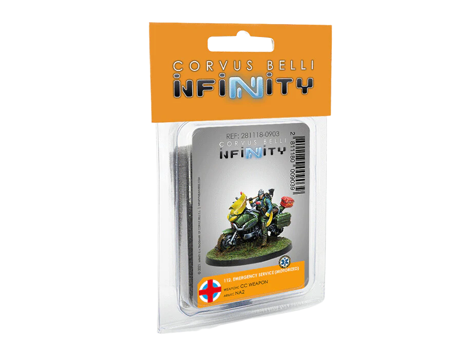 Infinity CodeOne: 112, Emergency Service (Motorized, CC Weapon)
