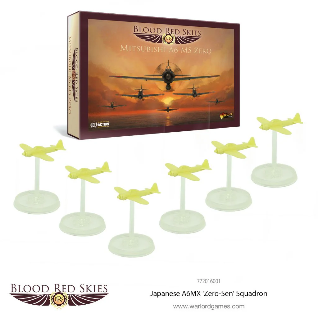 Blood Red Skies - Japanese A6-M5 Zero Squadron