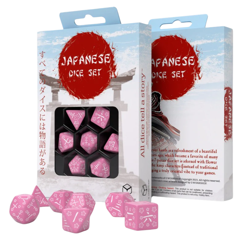 Japanese Dice Set: Sweet Spring Memory (7)