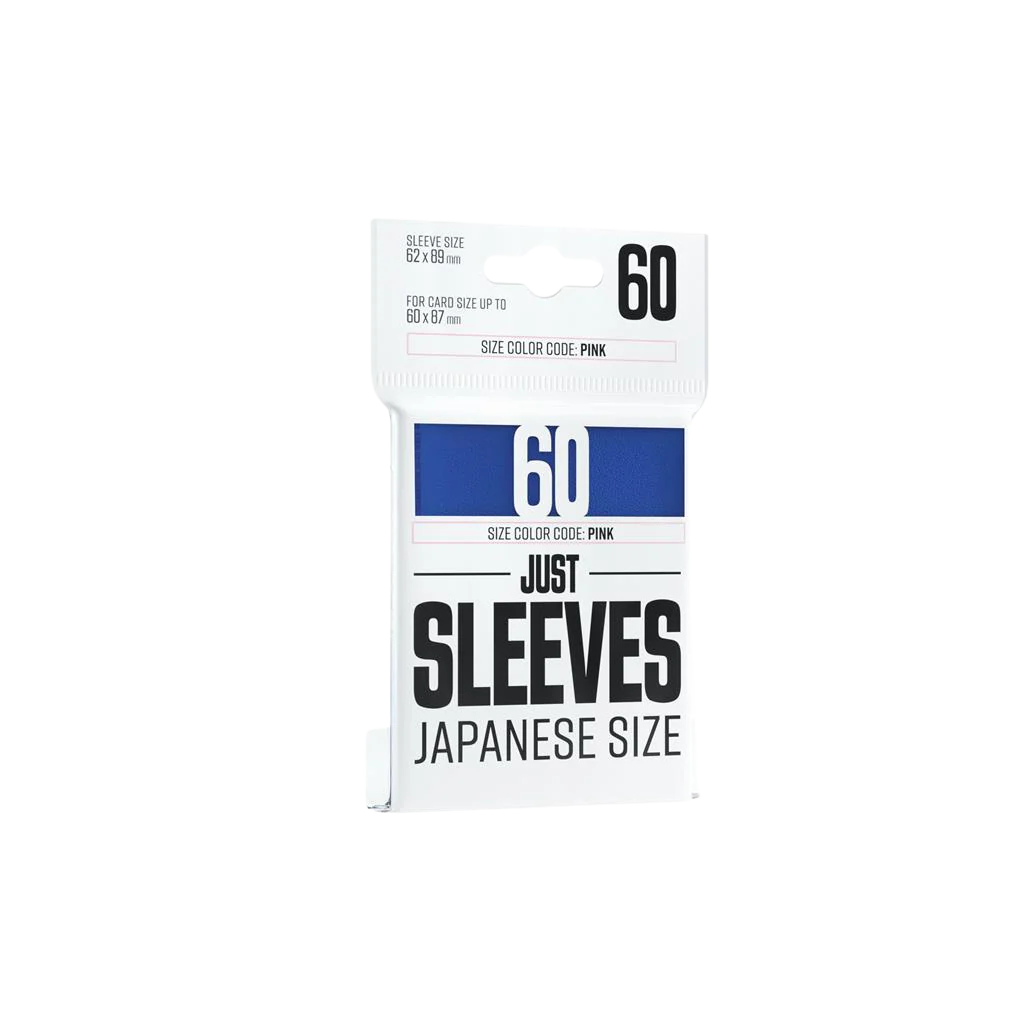 Just Sleeves - Japanese Size Blue (60 Sleeves)