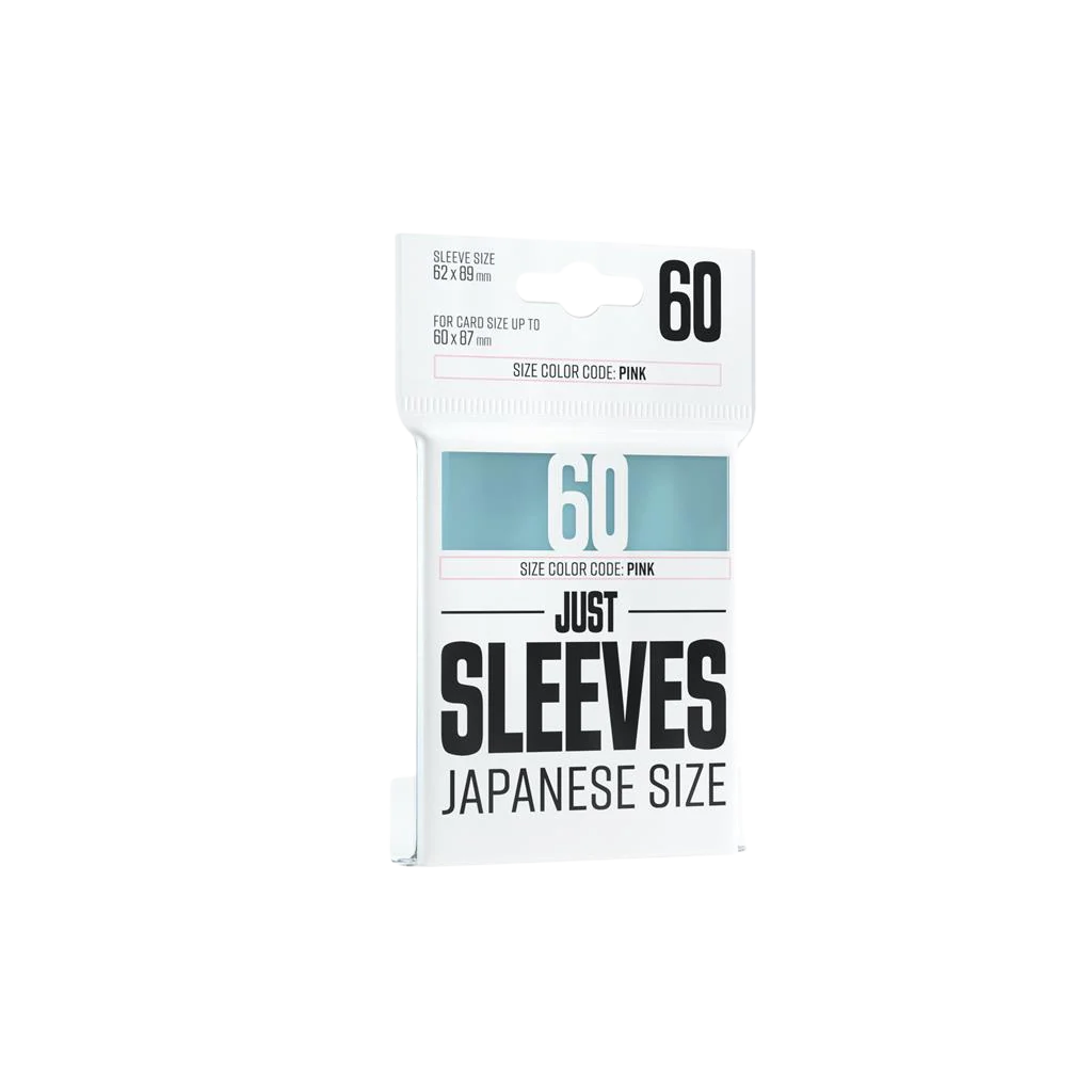 Just Sleeves - Japanese Size Clear (60 Sleeves)