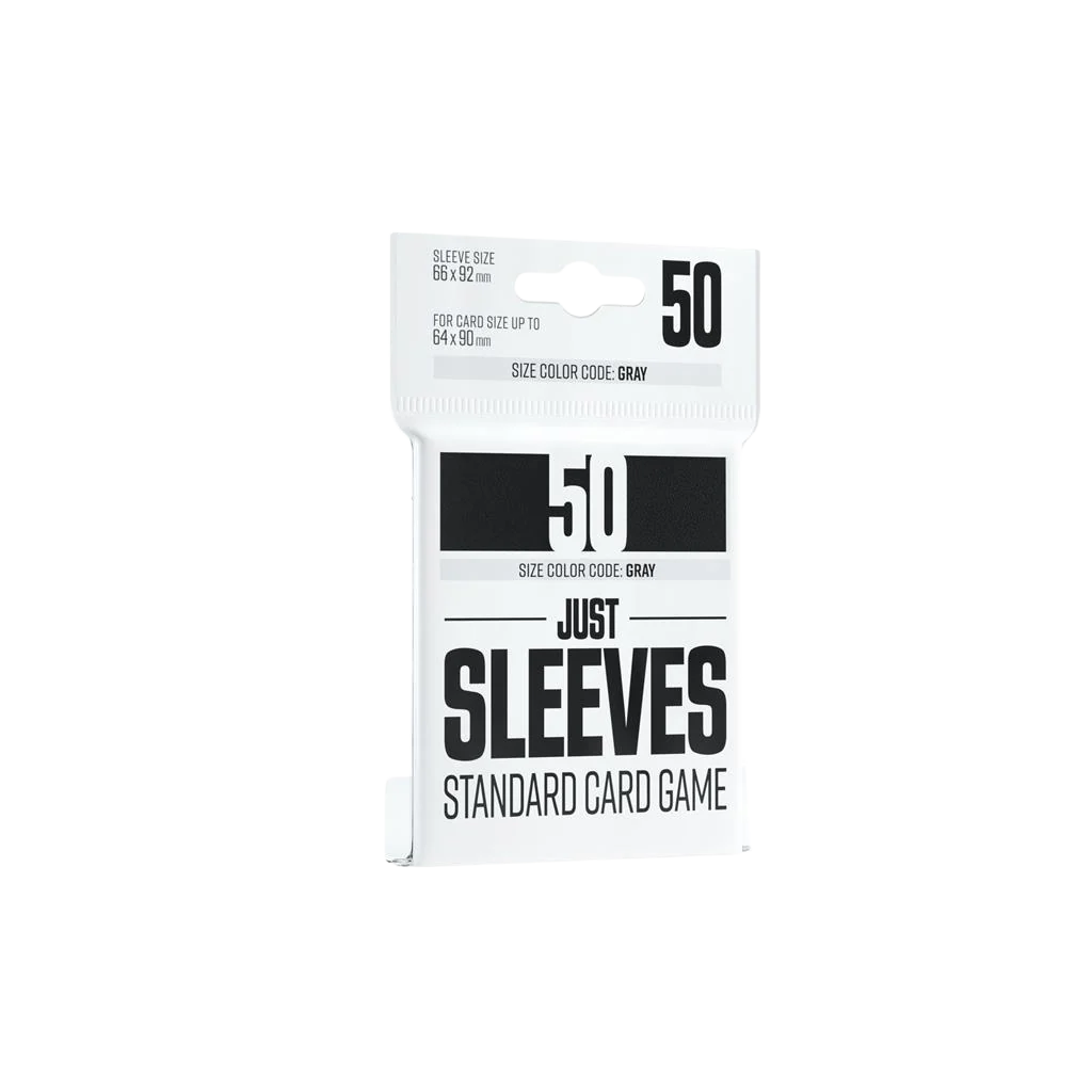 Just Sleeves - Standard Card Game Black (50 Sleeves)