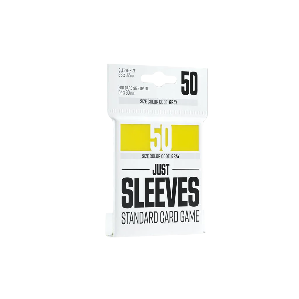 Just Sleeves - Standard Card Game Yellow (50 Sleeves)