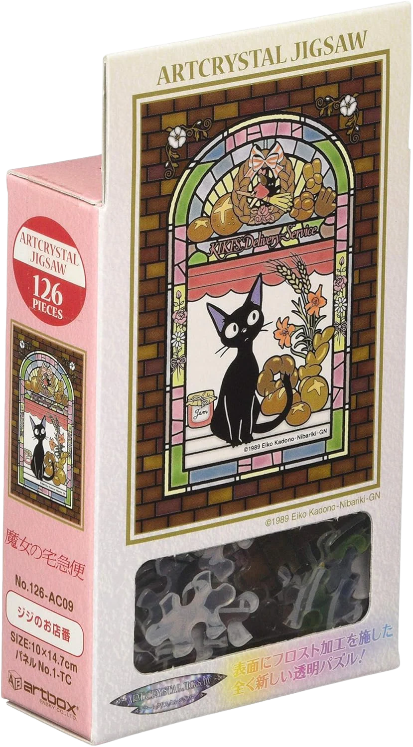 Kiki's Delivery Service - Stained glass Puzzle 126P Jiji