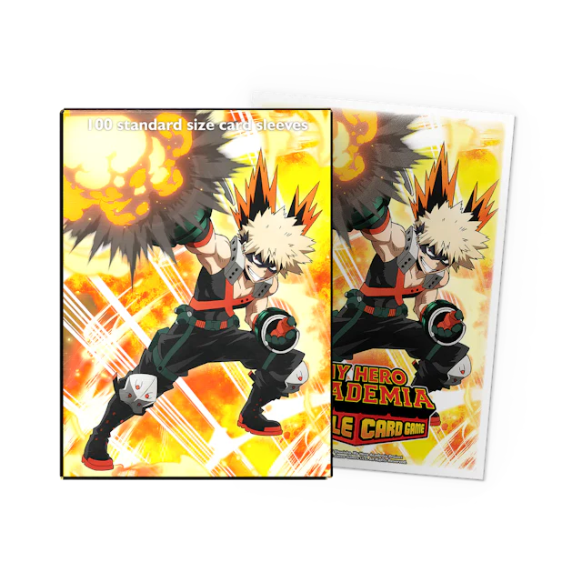 License Standard Size Sleeves - Bakugo Explode (100 Sleeves)