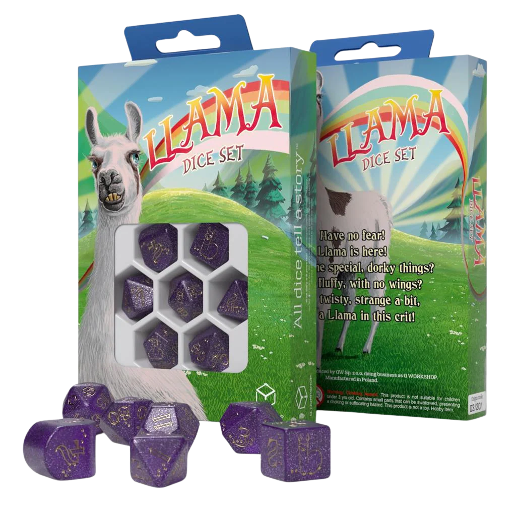 Llama Dice Set: Zippy