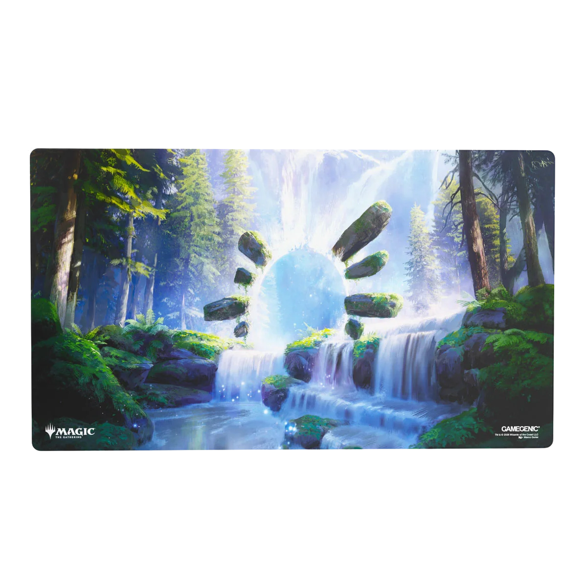 Magic: The Gathering | Secrets of Strixhaven Prime Playmat - Dreamroot Cascade