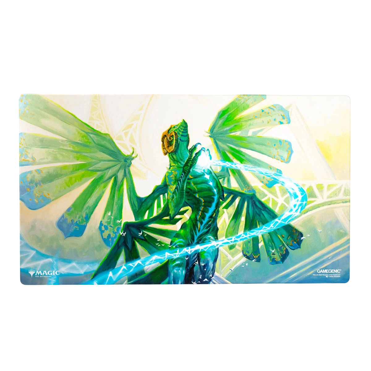 Magic: The Gathering | Secrets of Strixhaven Shiny Playmat - Quandrix, the Proof