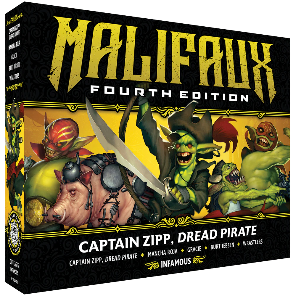 Malifaux M4E - Captain Zipp, Dread Pirate