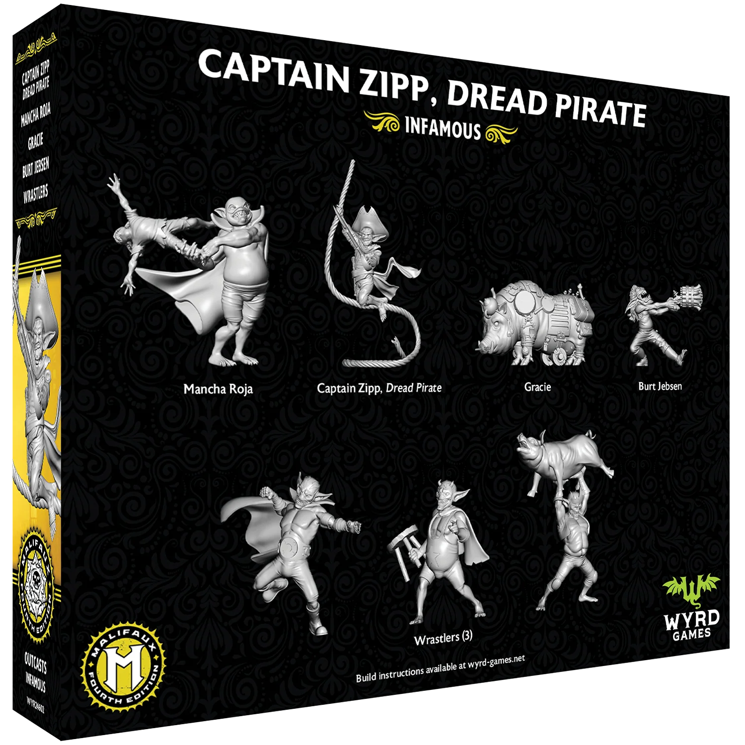 Malifaux M4E - Captain Zipp, Dread Pirate - Image 2