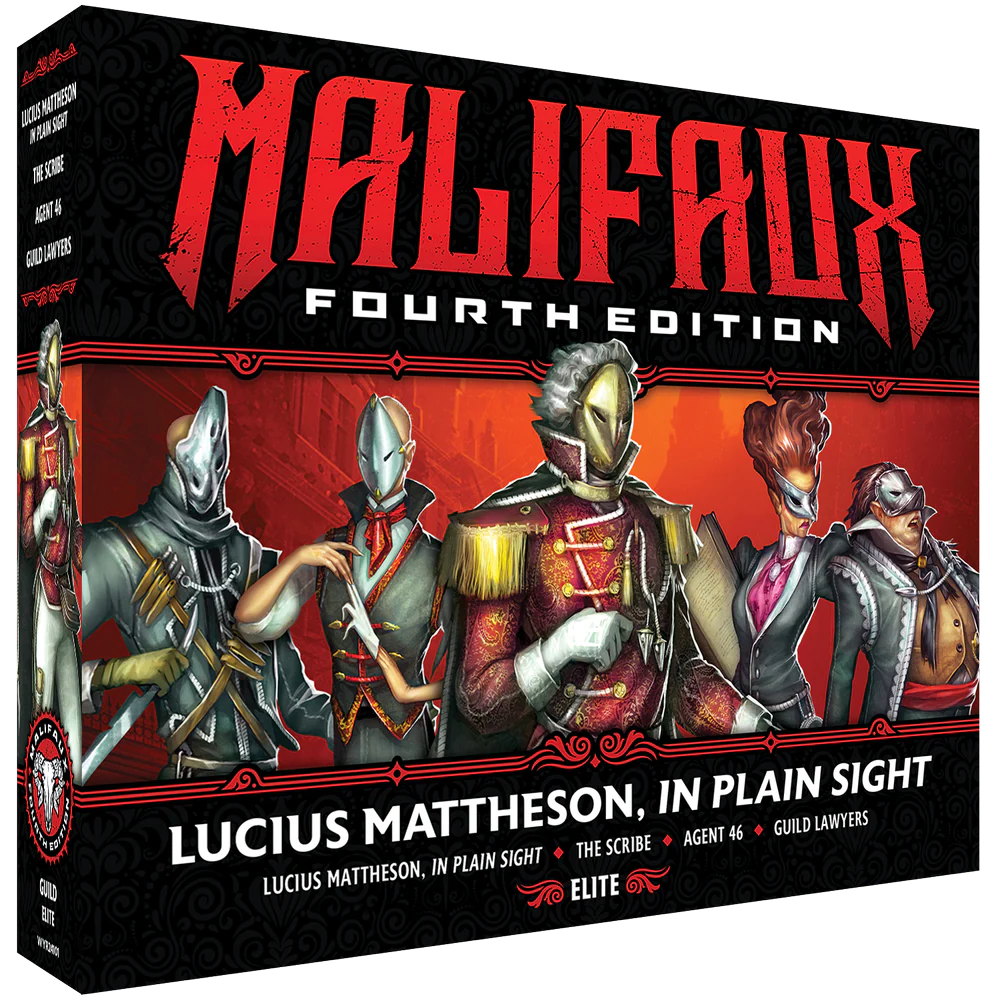 Malifaux M4E - Lucius Mattheson, In Plain Sight