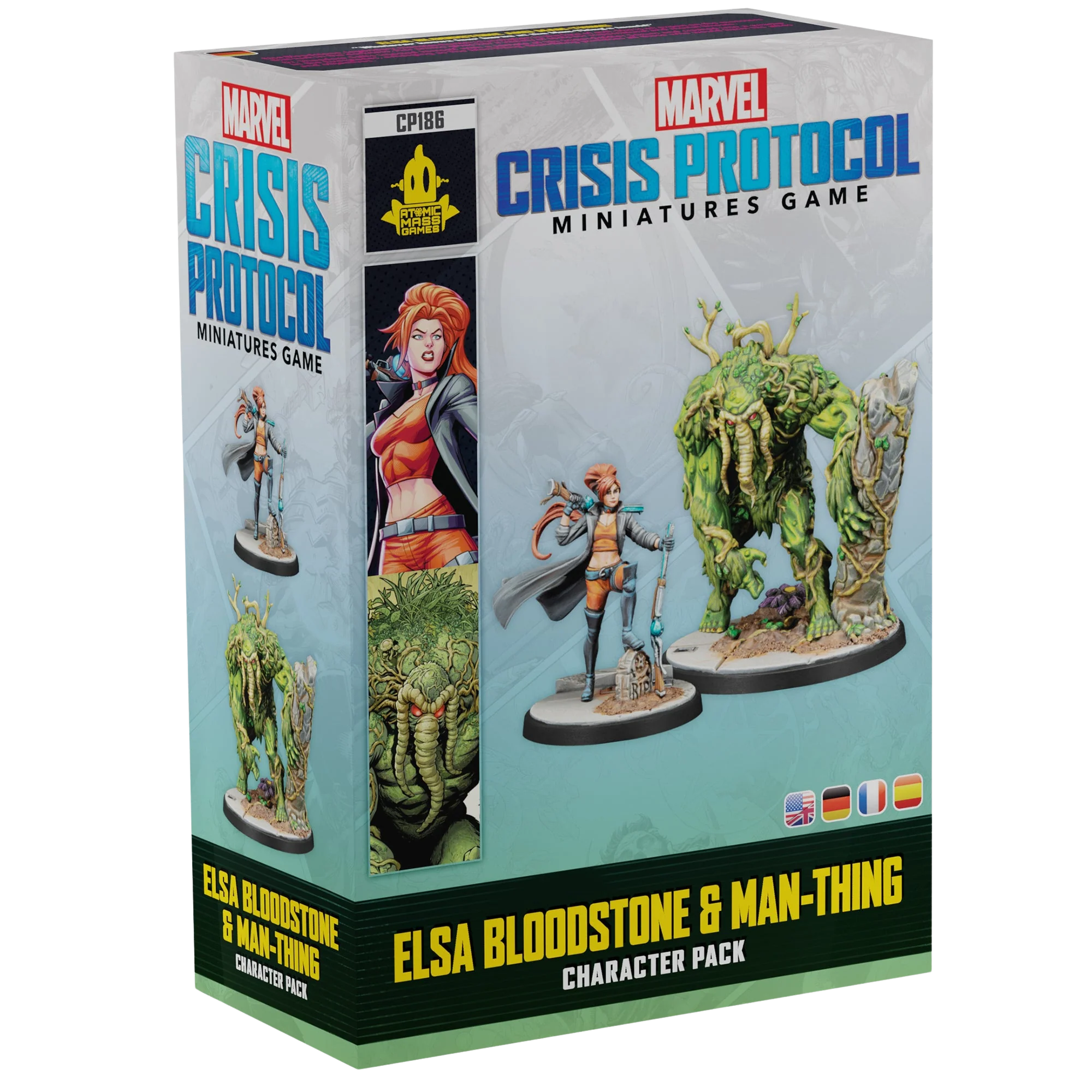 Marvel Crisis Protocol: Elsa Bloodstone & Man-Thing - EN/SP/DE/FR