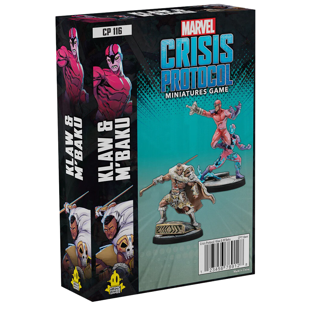 Marvel Crisis Protocol: Klaw and M’Baku - EN