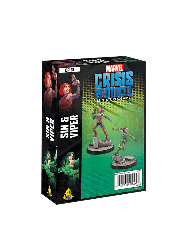 Marvel Crisis Protocol: Sin & Viper Character Pack - EN