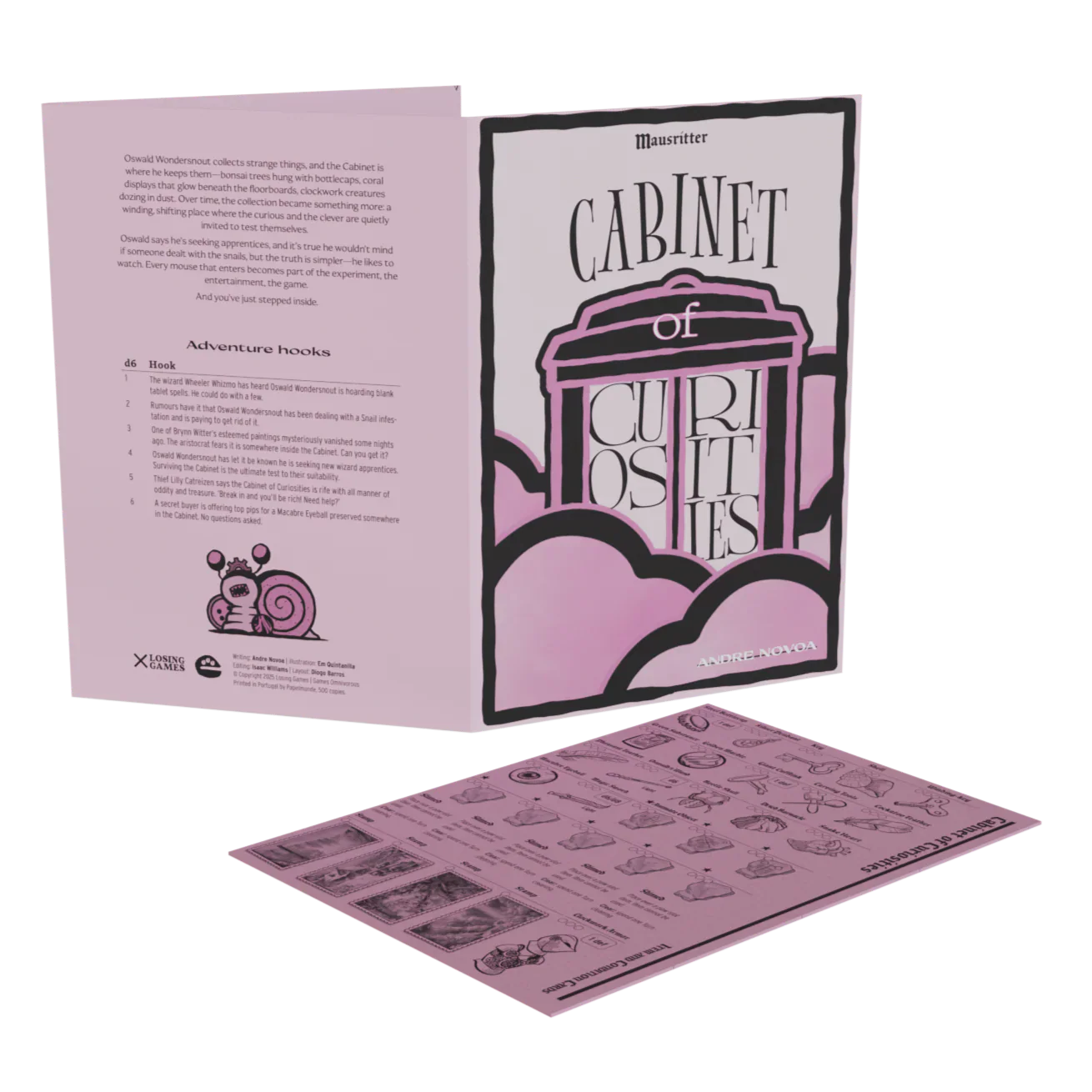 Mausritter: Cabinet of Curiosities