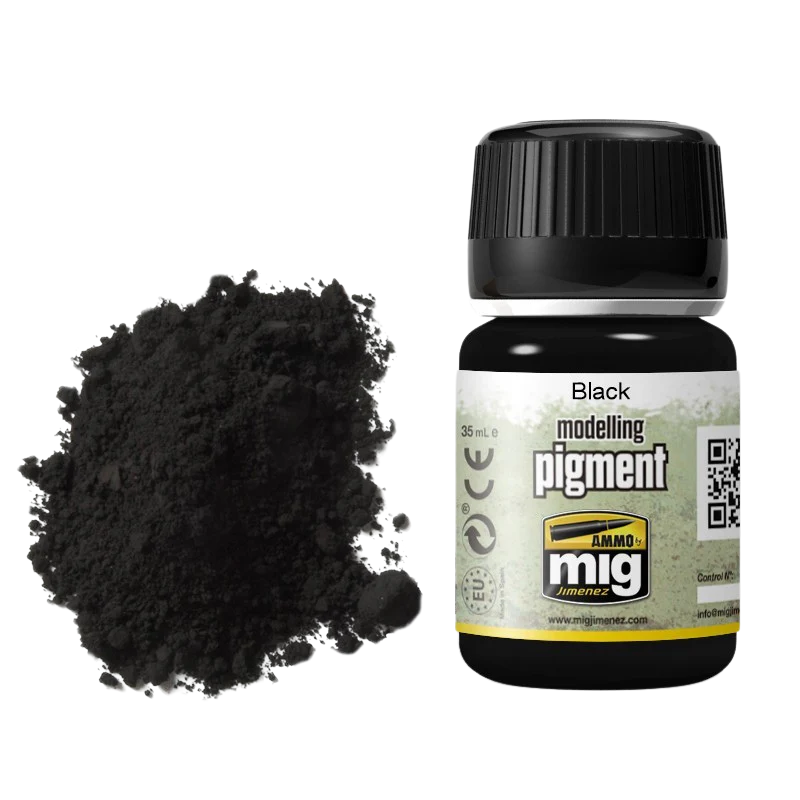 Ammo by Mig - MODELLING PIGMENT: Black