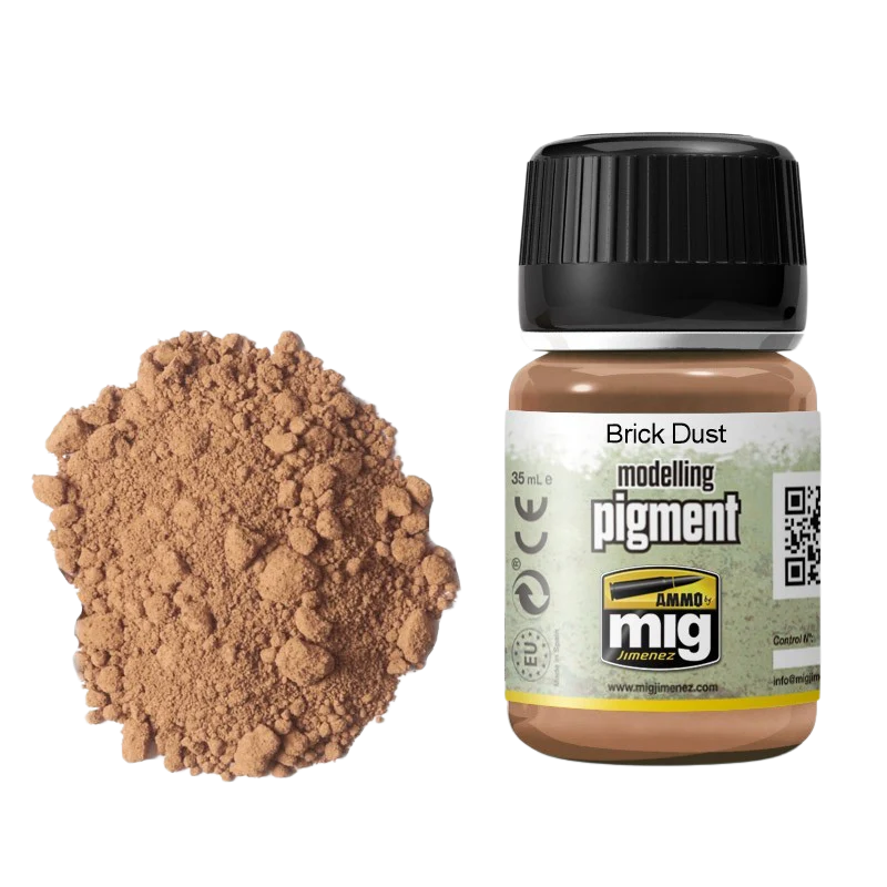 Ammo by Mig - MODELLING PIGMENT: Brick Dust