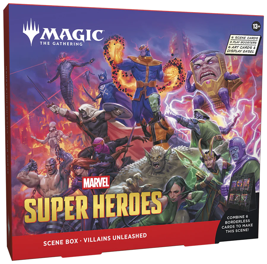 MTG - Marvel Super Heroes Scene Box Villains Unleashed - EN