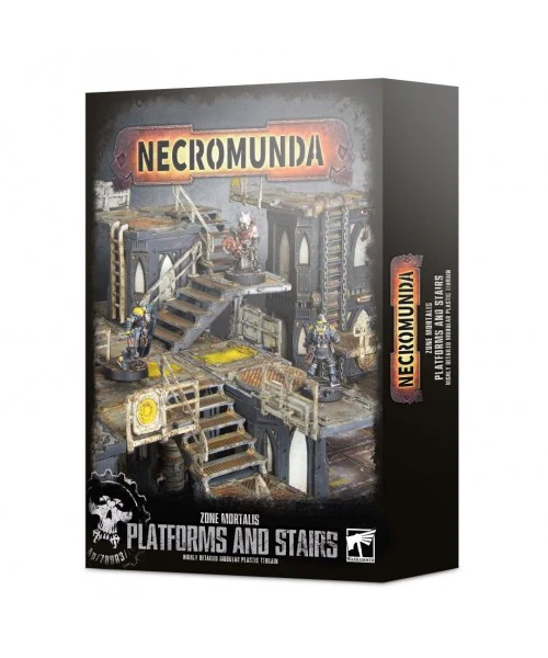 Necromunda Zone Mortalis Platforms and Stairs