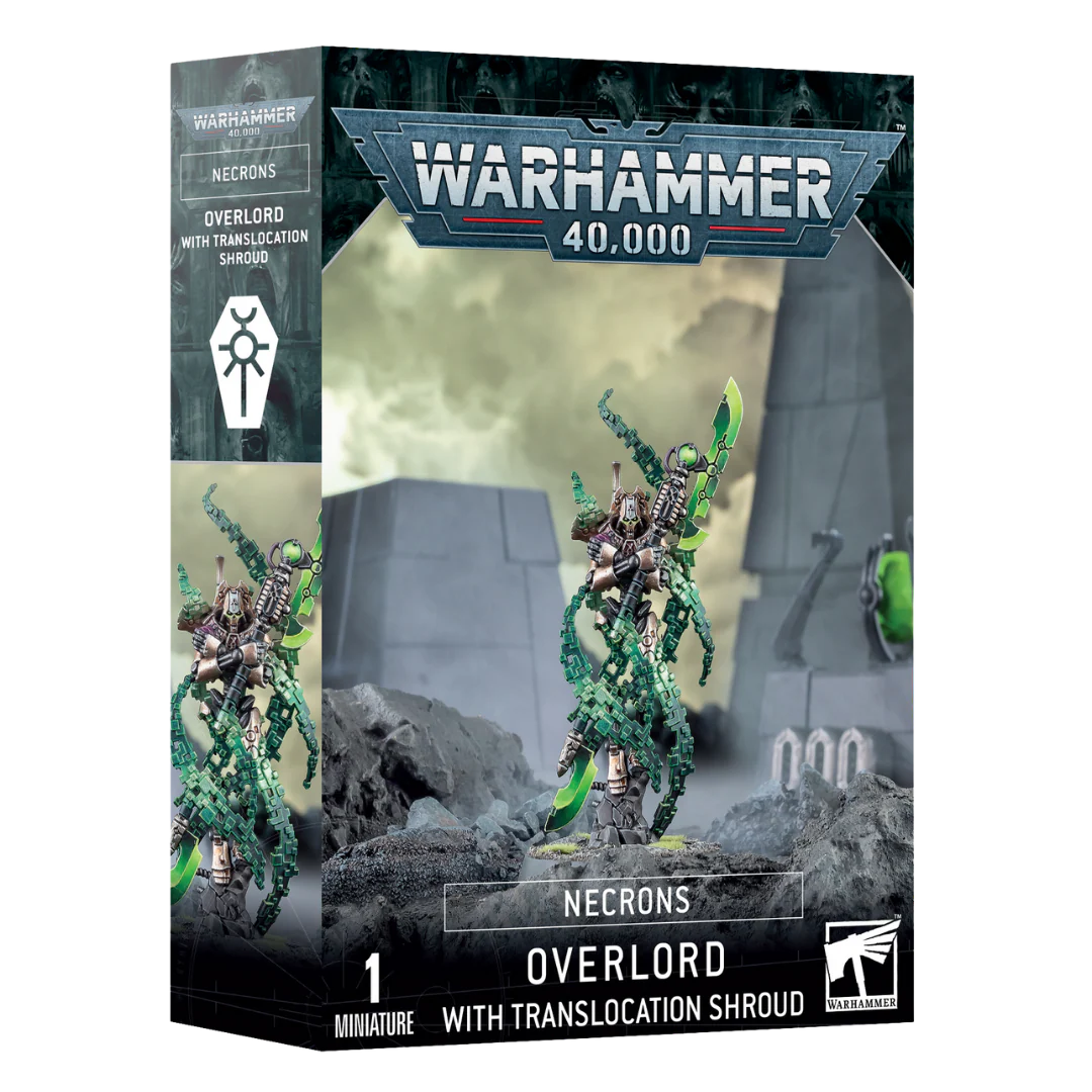 Necrons: Overlord with Translocation Shroud