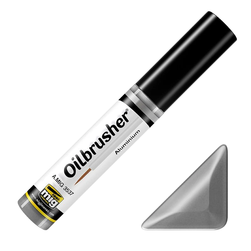 Ammo by Mig - OILBRUSHER: Aluminium