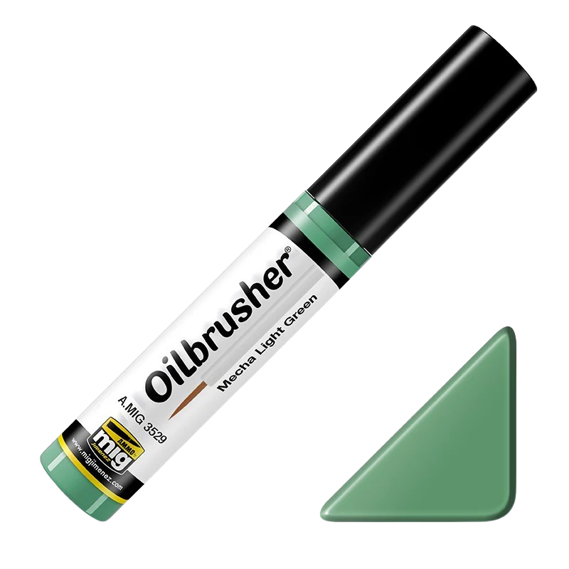 Ammo by Mig - OILBRUSHER: Mecha Light Green