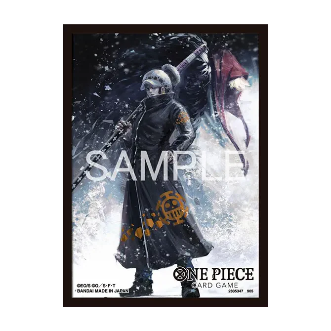 One Piece Card Game - Official Sleeve Bandai TCG+ Stores Edition Vol.6 Law
