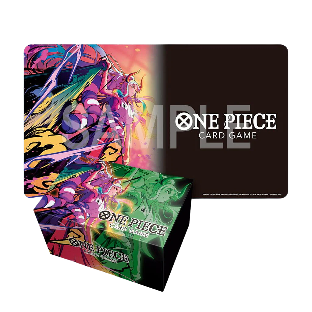 ONE PIECE CARD GAME - PLAYMAT AND STORAGE BOX SET -YAMATO-