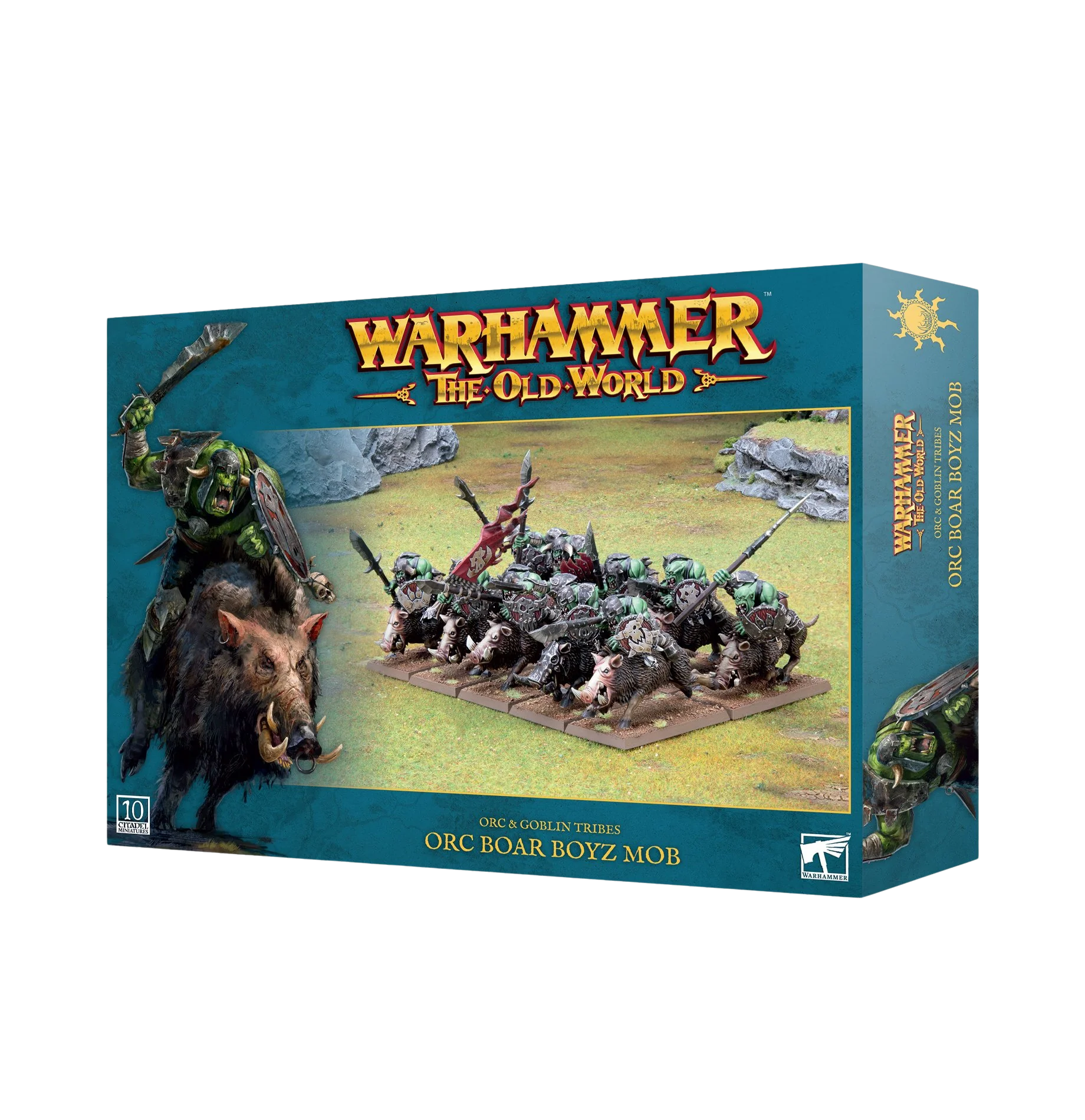 ORC & GOBLIN TRIBES: Orc Boar Boyz Mobs