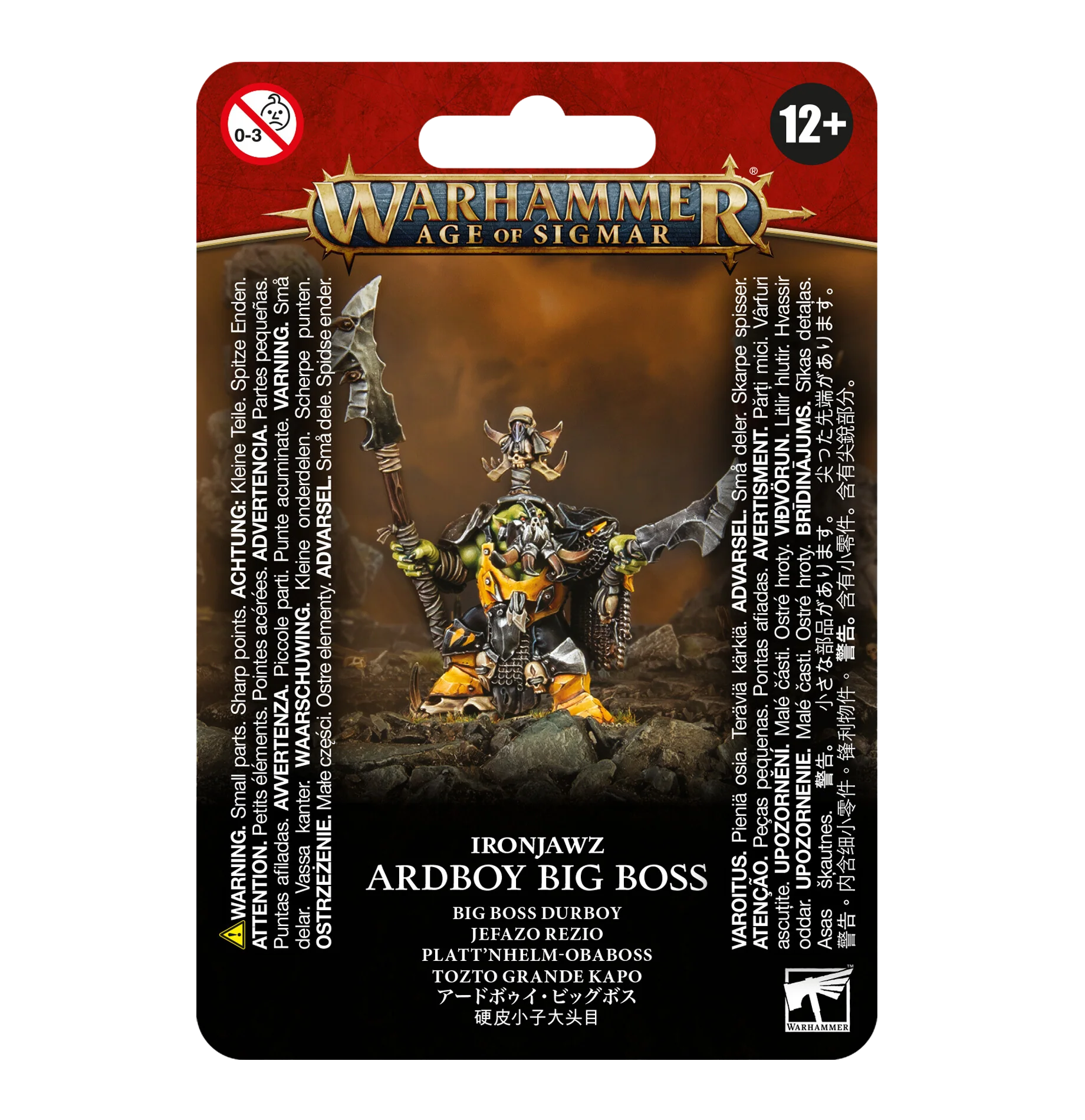 Orruk Warclans: Ardboy Big Boss