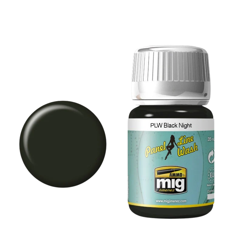 Ammo by Mig - PANEL LINE WASH: Black Night