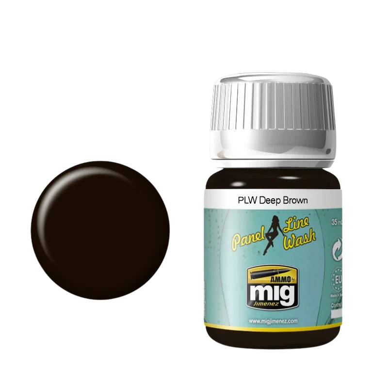 Ammo by Mig - PANEL LINE WASH: Deep Brown