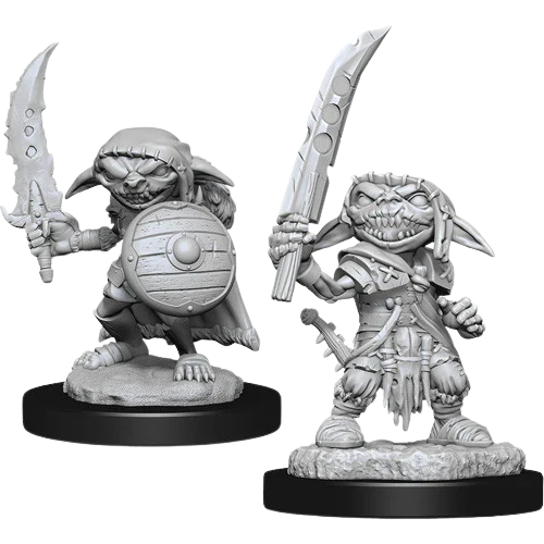 Pathfinder Battles Deep Cuts Unpainted Miniatures - Goblin Fighter Male