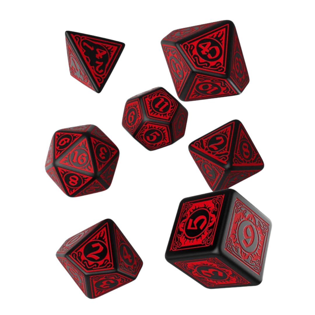 Q Workshop - Pathfinder Dice Set Wrath of the Righteous (7)