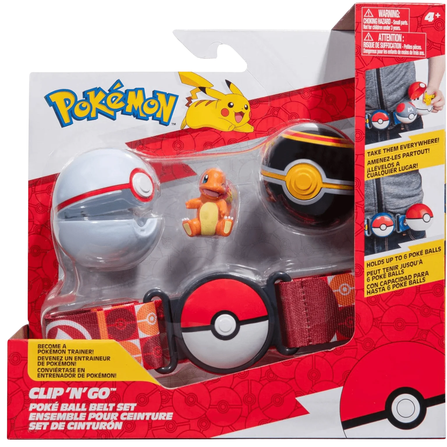Pokémon Cinto de Ataque - Charmander
