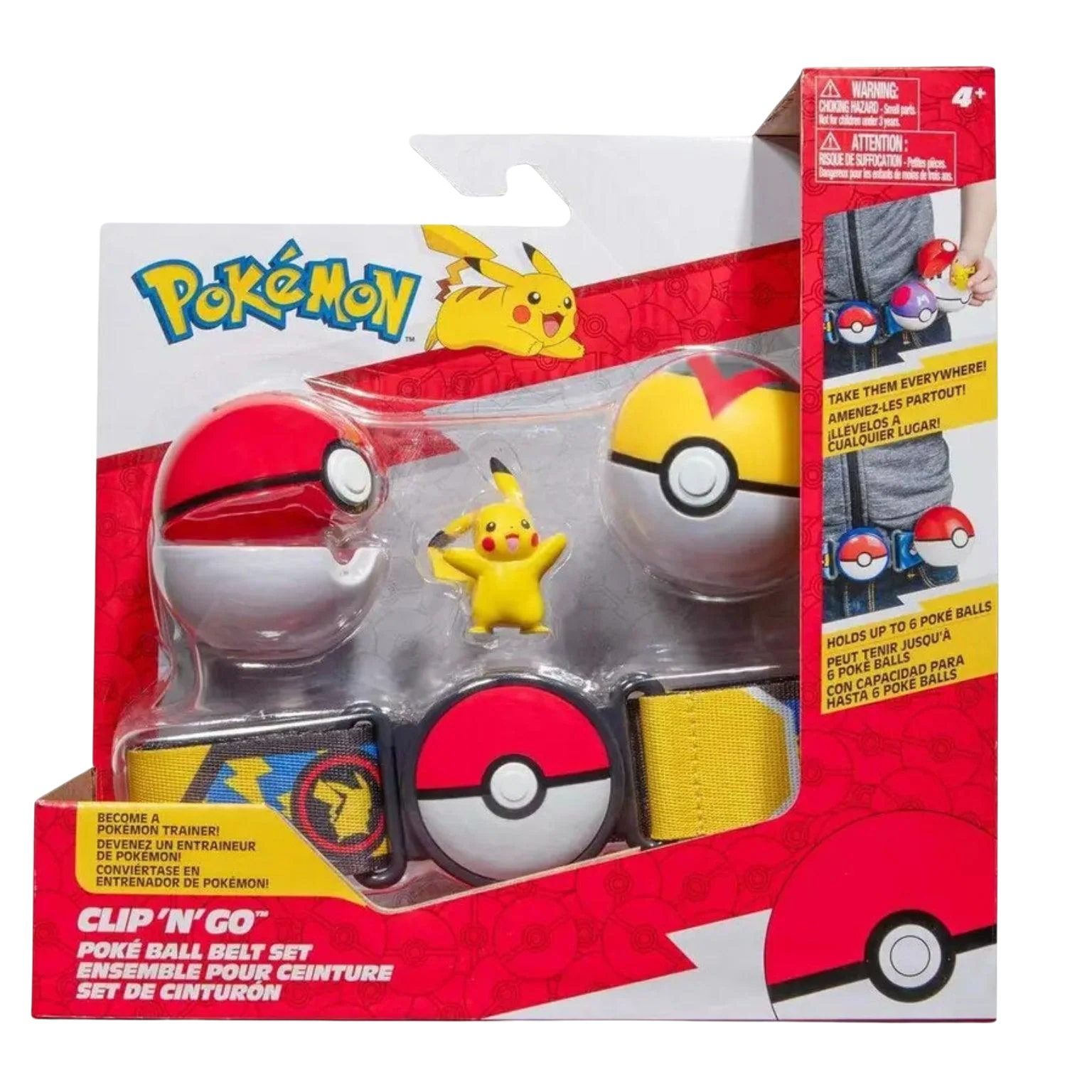 Pokémon Cinto de Ataque - Pikachu