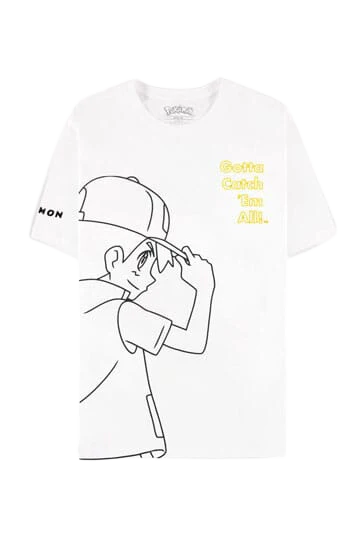 Pokémon T-Shirt Ash Size L